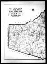 Index Map - Left, Baltimore County 1898